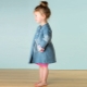 Manteau en denim pour les filles