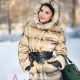 Manteau de fourrure pour vison
