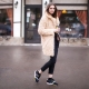 Manteau coupe droite