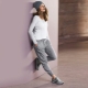 Pantalon de survêtement gris