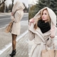 Manteau à capuche