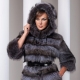 Manteau de fourrure de raton laveur