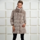Manteau de fourrure de lapin