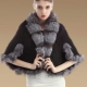 Manteau de fourrure tricoté