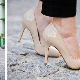 Chaussures couleur beige et chair