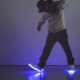 Sneakers à semelles brillantes