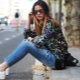 Sneakers sur une semelle haute