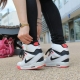 Baskets hautes en cuir