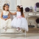 Chaussures blanches pour les filles
