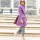 Manteau violet