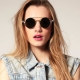 Lunettes de soleil rondes