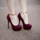 Chaussures marsala