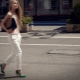 Chaussures vertes en daim