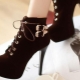 Bottines à lacets