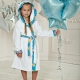 Robe de chambre à capuche pour enfants