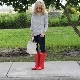 Bottes rouges