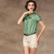 Short en dentelle