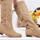 Bottes lacées