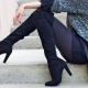 Bottes à talon épais