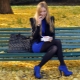 Chaussures bleues