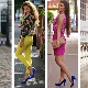 Chaussures bleues
