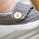 Mocassins tricotés
