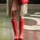 Bottes hautes en caoutchouc