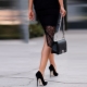 Chaussures noires en daim