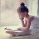 Maillot de bain enfant pour danser avec une jupe