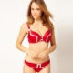 Soutien-gorge rouge