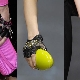 Gants sans doigts pour femmes sans cuir