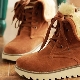Bottes d'hiver pour femmes à semelles épaisses