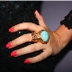 Bague turquoise