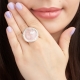 Bague Quartz Rose