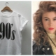 Style des années 90 dans les vêtements