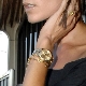 Montre femme en or avec bracelet en or