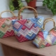 Sac de patchwork à la main
