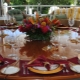 Subtilités de servir la table de fête