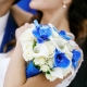 Bouquet de mariée blanc et bleu: les subtilités du design et de la sélection