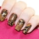 Nail design avec effet peau de serpent - audacieux, mais magnifique!
