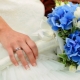 Bouquet de mariée bleu: choix, design et combinaison avec d'autres nuances