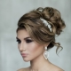 Idées pour les coiffures de mariage pour les cheveux moyens sans voile