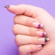Des idées double français sur les ongles