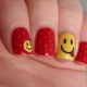 Idées de beaux ongles avec smileys