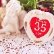 Quel est le nom de l'anniversaire de mariage dans 35 ans et que propose-t-on?