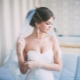 Belles idées mariage coiffure poutre avec voile