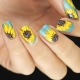 Manucure aux tournesols: techniques populaires et idées élégantes