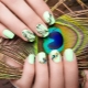 Manucure avec des oiseaux: exemples de tendances en matière de design et de mode
