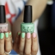 Tendances de la mode pour créer une manucure rose-vert