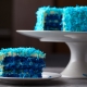 Gâteau de mariage en bleu: symbolisme et options intéressantes